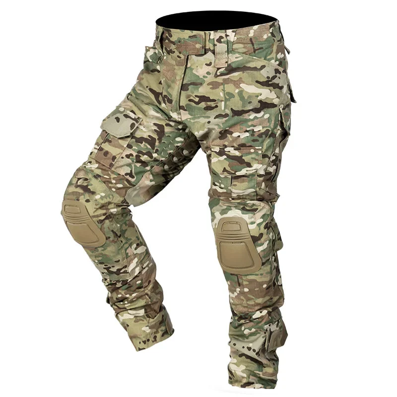 Taktische Cargo-Hose mit Knieschutz für Outdoor & Arbeit