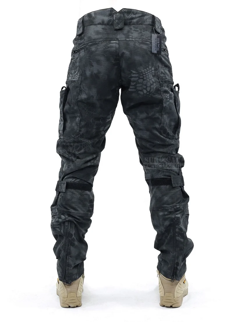 Taktische Cargo-Hose mit Knieschutz für Outdoor & Arbeit