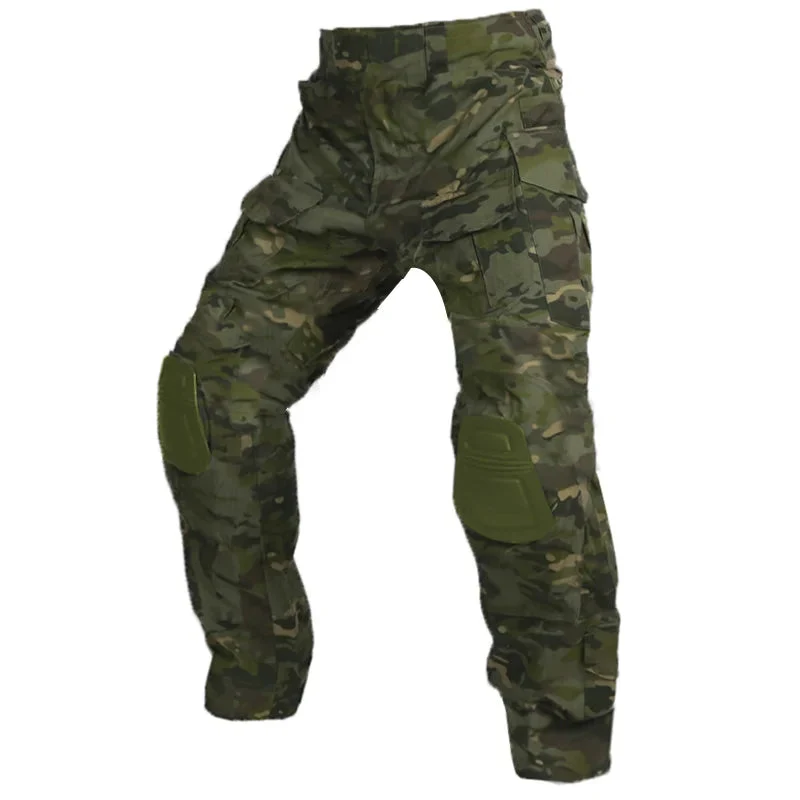 Taktische Cargo-Hose mit Knieschutz für Outdoor & Arbeit