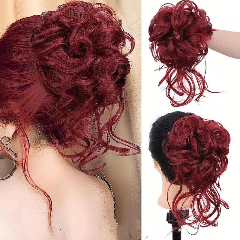 GlamCurls – Voluminöse lockige Haarhaube