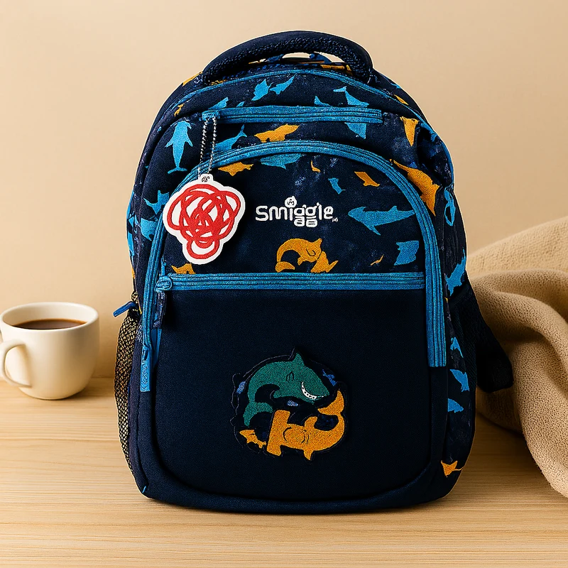 Süßer Rucksack mit Cartoon-Katze und Panda – Kinder-Schultasche für Mädchen mit gepolsterten Trägern