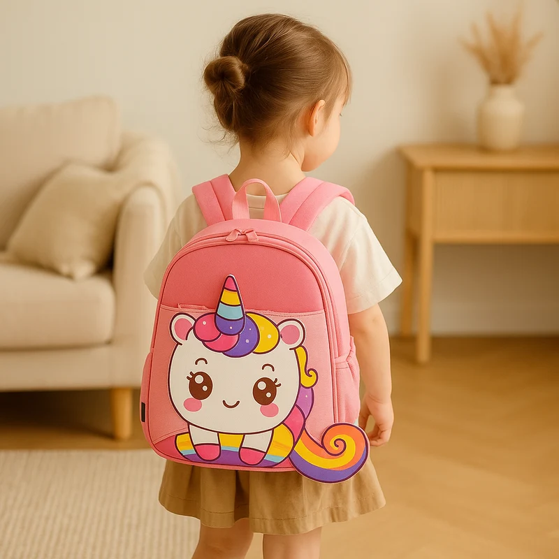 Süßer Cartoon-Dinosaurier-Rucksack – Leichte und atmungsaktive Schultasche für Kinder