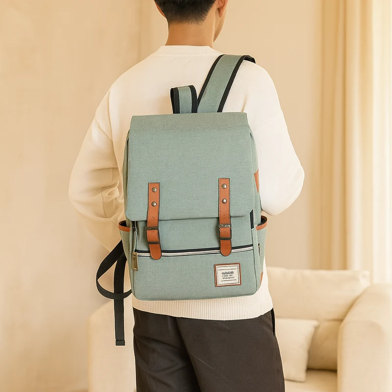 Robuste Outdoor-Tasche für Damen und Herren mit Laptop-Aufbewahrung