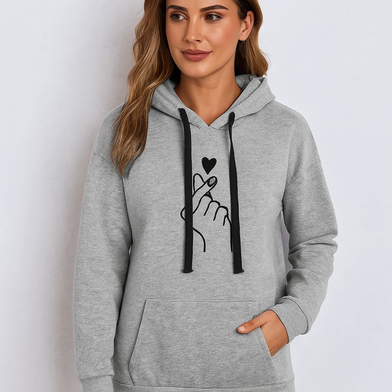Hoodie mit Grafikprint – Lässig, Trendy & Bequeme Passform