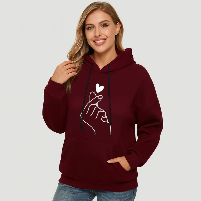 Hoodie mit Grafikprint – Lässig, Trendy & Bequeme Passform