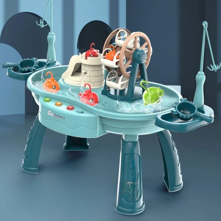 Tots’n’Trout - Multifunktionale Fischspielplattform für Kinder Montessori-Spielzeug