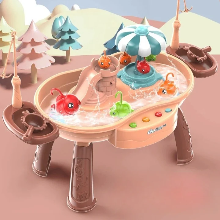 Tots’n’Trout - Multifunktionale Fischspielplattform für Kinder Montessori-Spielzeug