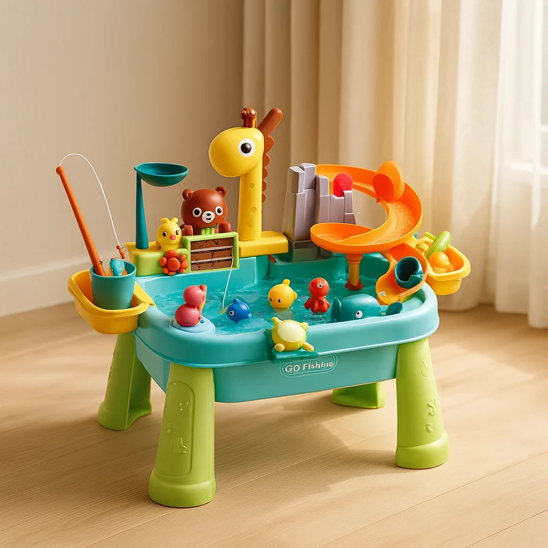Splash ‘n Fish - Lustiges Wasser-Spiel für Kinder mit Meersalzfischfang