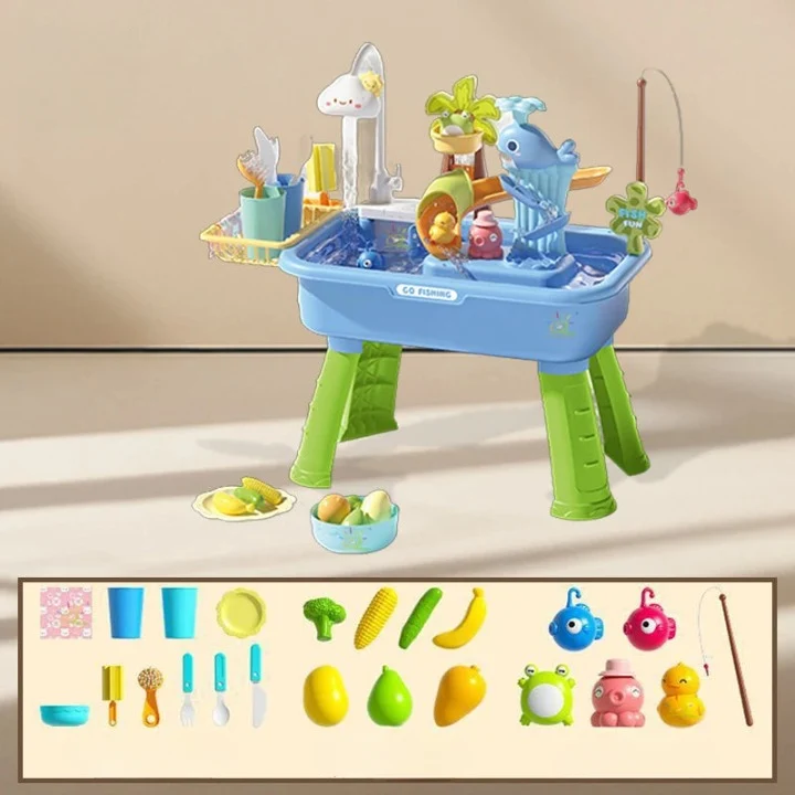 Splash ‘n Fish - Lustiges Wasser-Spiel für Kinder mit Meersalzfischfang