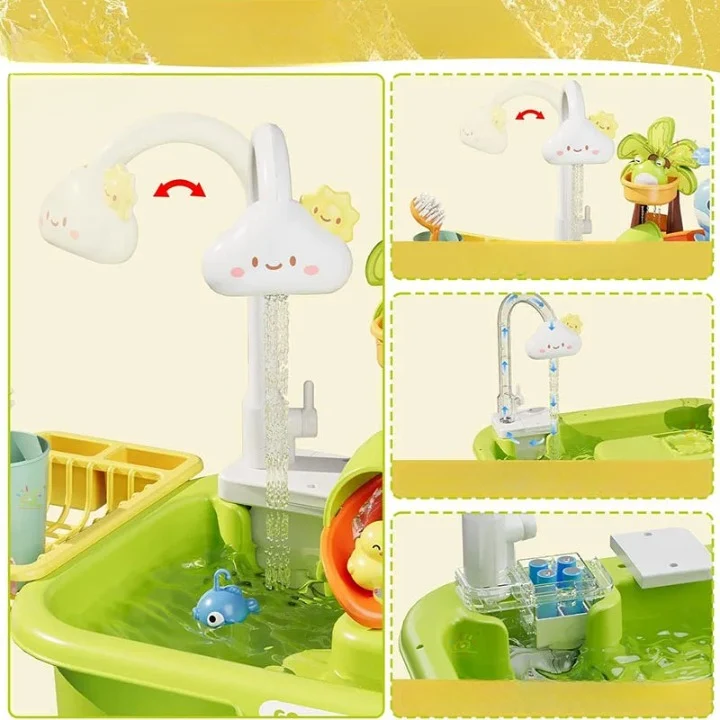 Splash ‘n Fish - Lustiges Wasser-Spiel für Kinder mit Meersalzfischfang