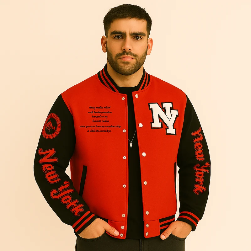 Marcus | Varsity Strickfleecejacke