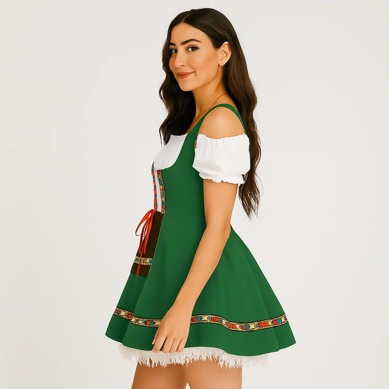 Dirndl Kostüm Damen – Ideal für Oktoberfest & Themenparty