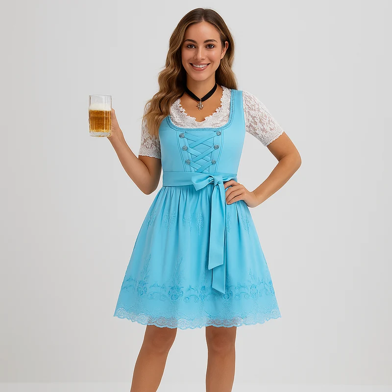 Dirndl Damen Festlich – Hochwertiges Trachtenkleid