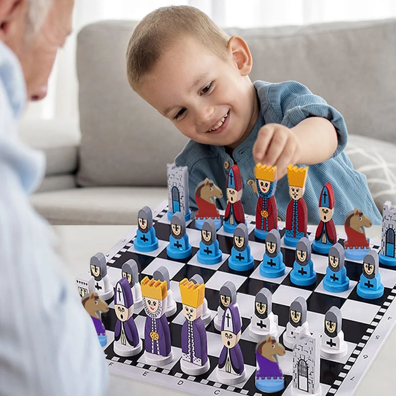 Brainiacs - Schachspiel für Kinder - Schach lernen und strategisches Denken entwickeln