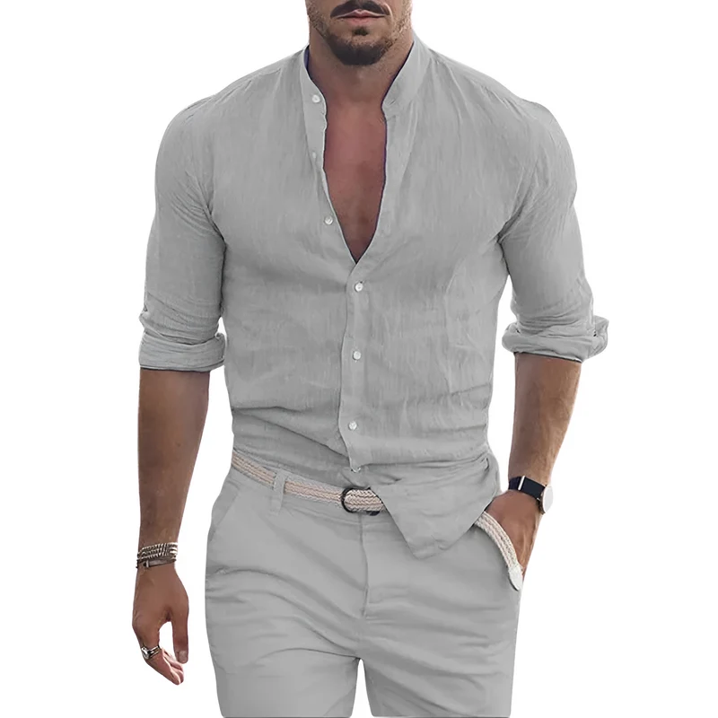 Marius - Stilvolle Leinenhemd - Sommerchic