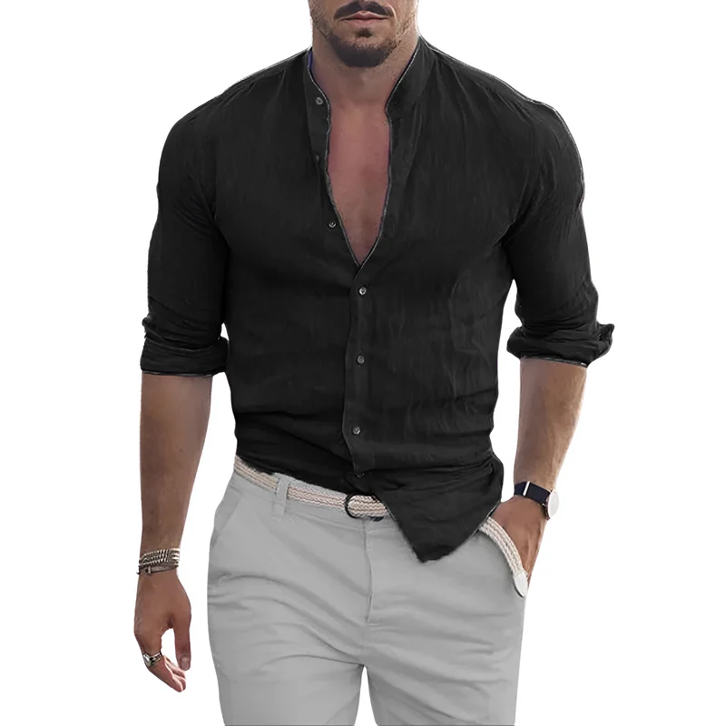 Marius - Stilvolle Leinenhemd - Sommerchic