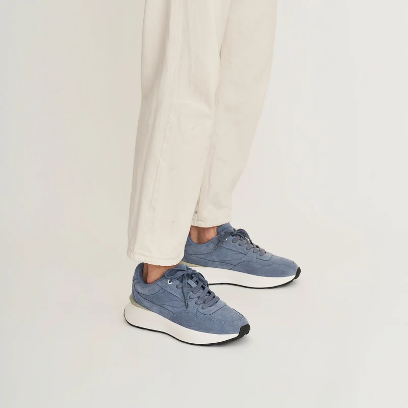 Ramsgate Herren - Sneaker - Wildleder - Blau