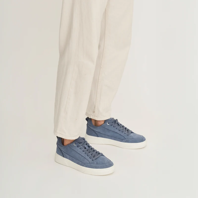 Croydon Herren - Sneaker - Wildleder - Blau