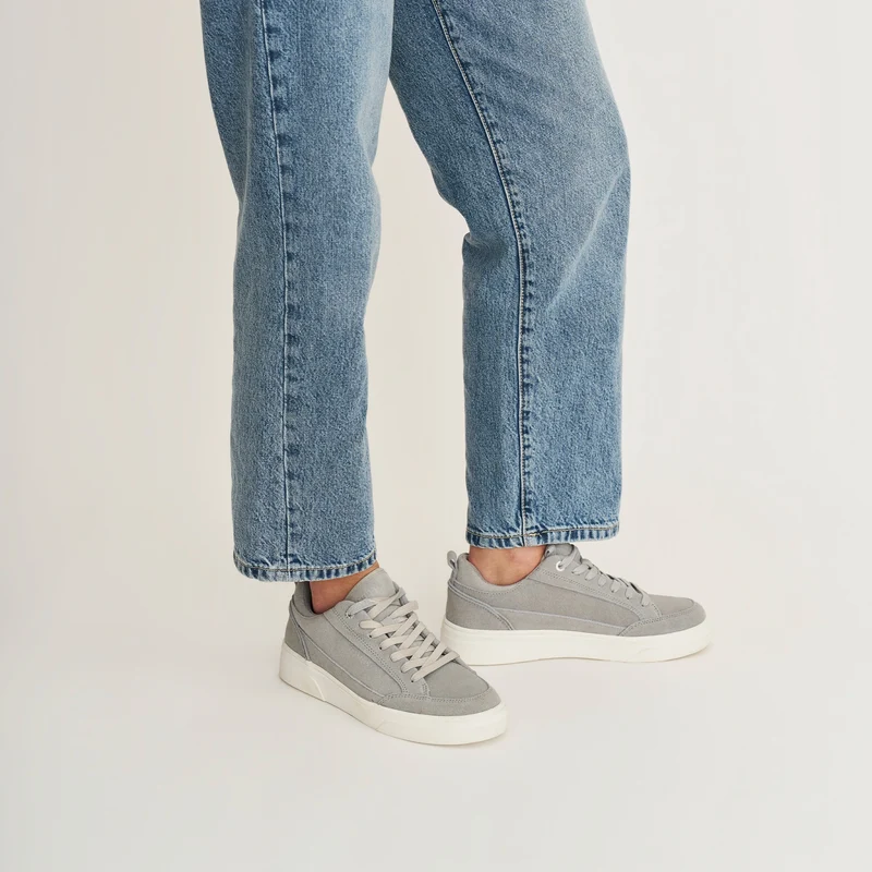 Carlisle Damen - Sneaker - Wildleder - Grau
