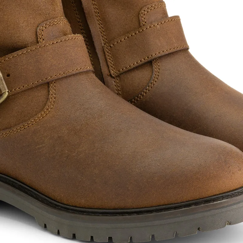 Vattrup Damen – Stiefel – Wildleder – Cognac