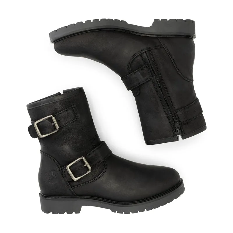 Vattrup Damen – Stiefel – Wildleder – Schwarz