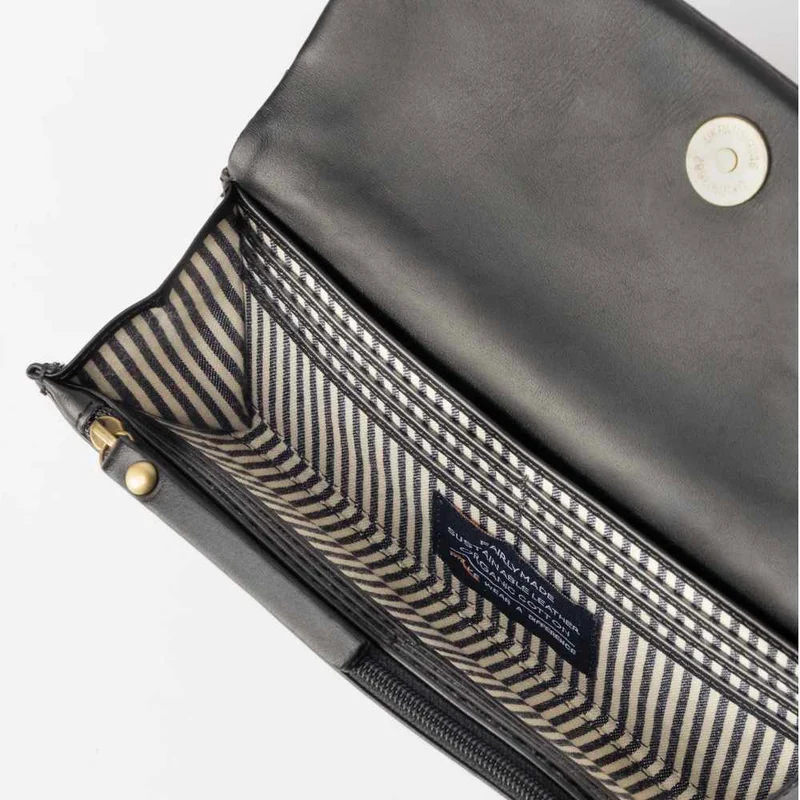 Peněženka Pau's - Woven Black