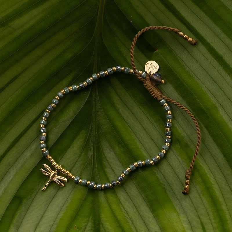 Náramek Untamed Dragonfly – Labradorite
