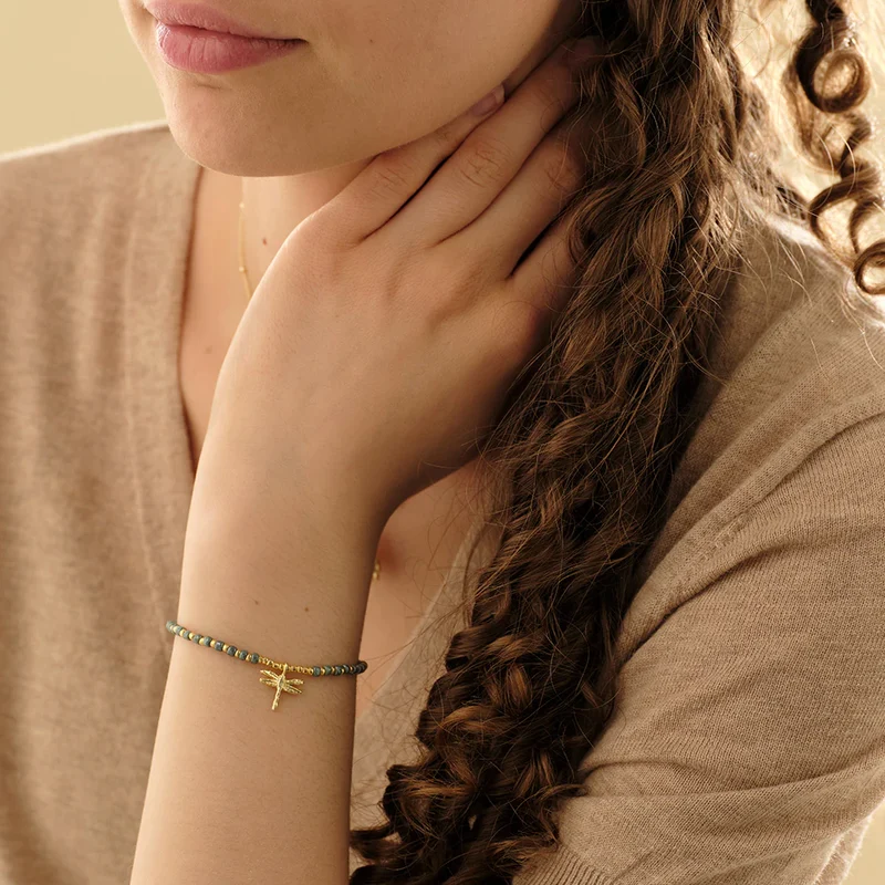 Náramek Untamed Dragonfly – Labradorite