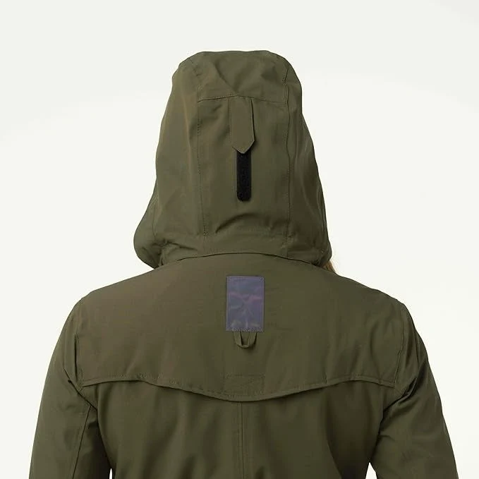 Agu Urban outdoor Trenchcoat long Women Army Green