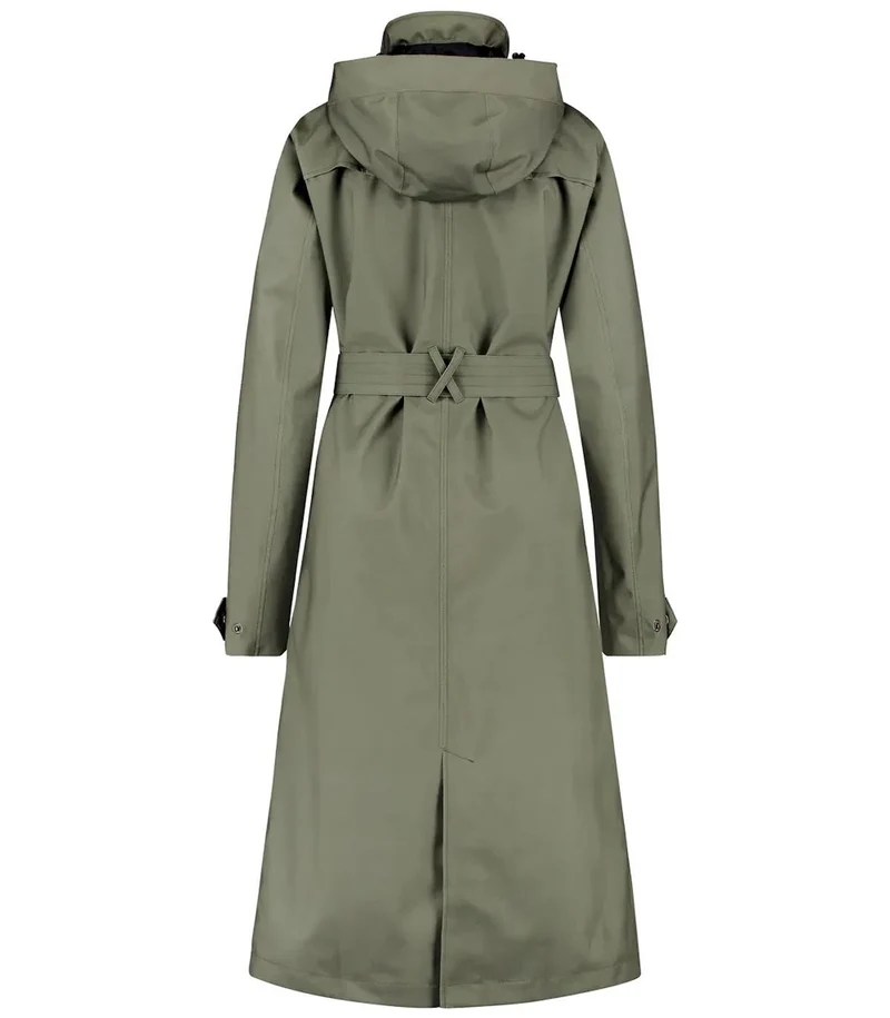 Agu Urban outdoor Trenchcoat long Women Army Green