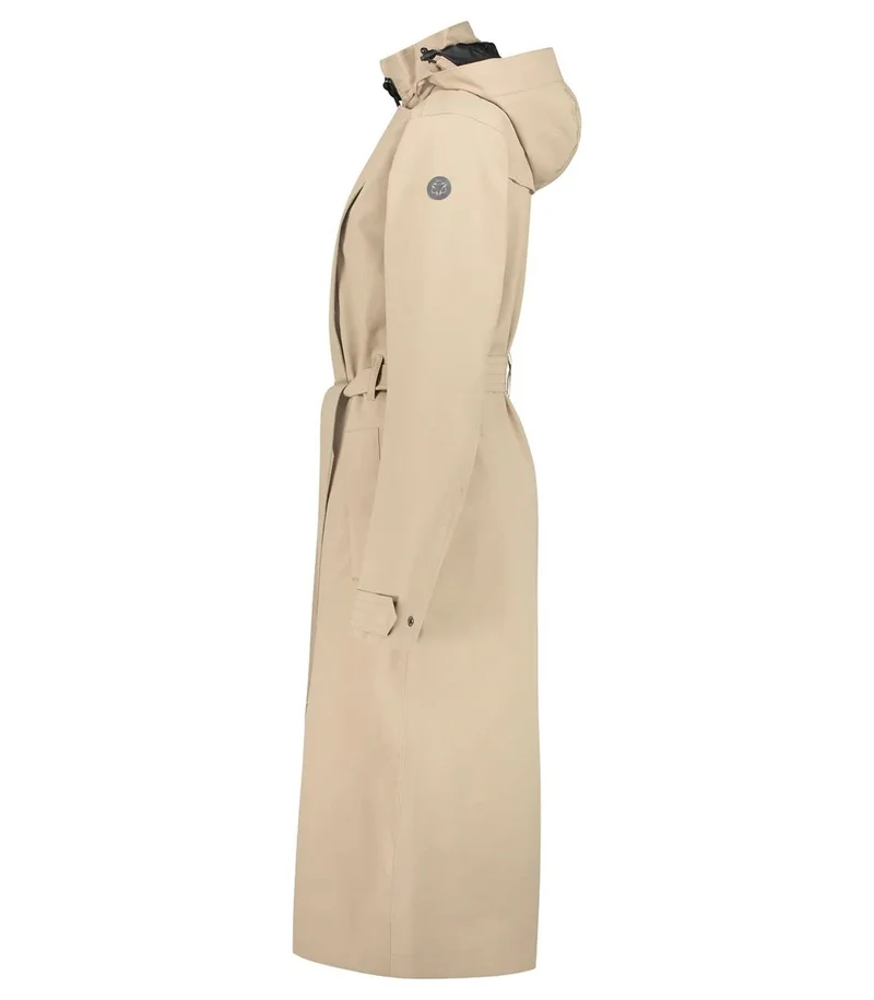 Agu Urban outdoor Trenchcoat long Women Cement