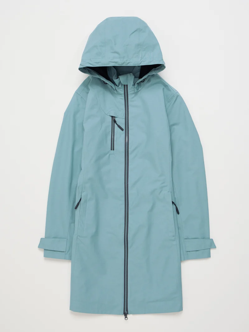 Seasalt Regenjas Dames Coverack Coat Hail