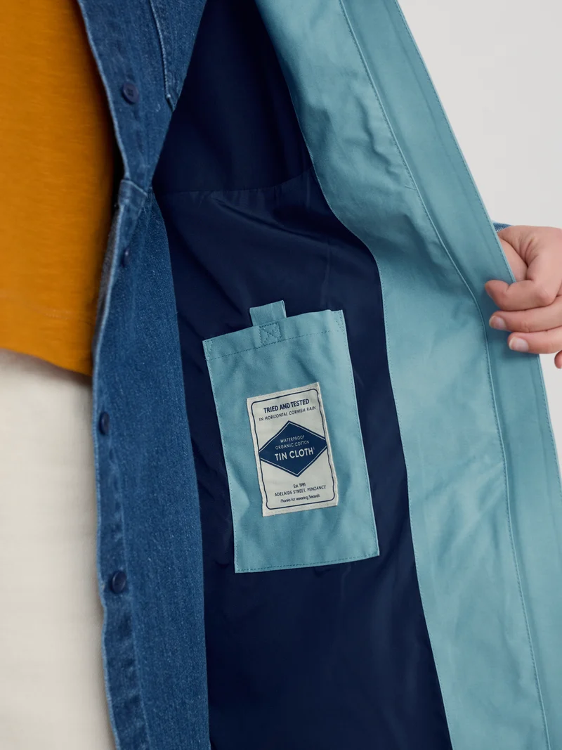 Seasalt Regenjas Dames Coverack Coat Hail