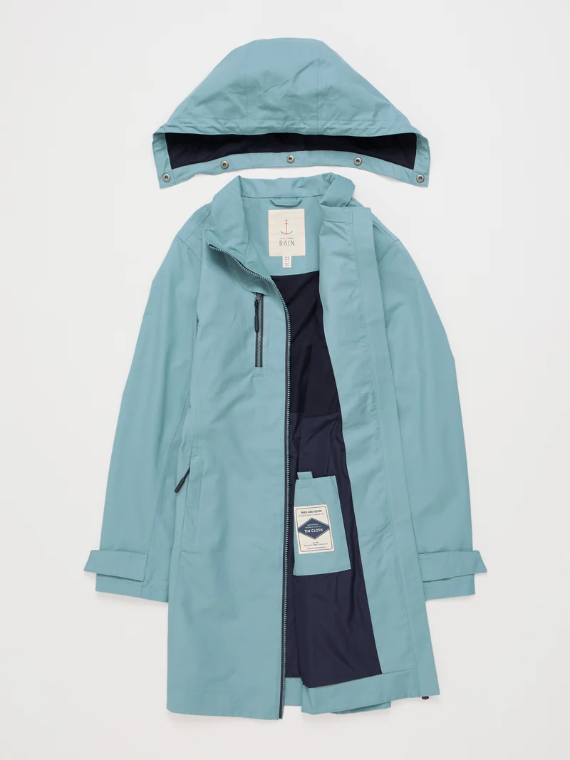 Seasalt Regenjas Dames Coverack Coat Hail