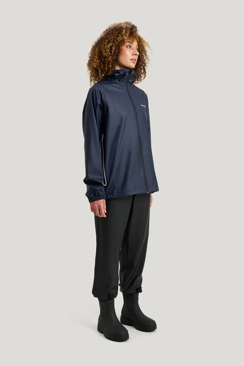 Tretorn Packable Rainbreaker set Navy Blaze