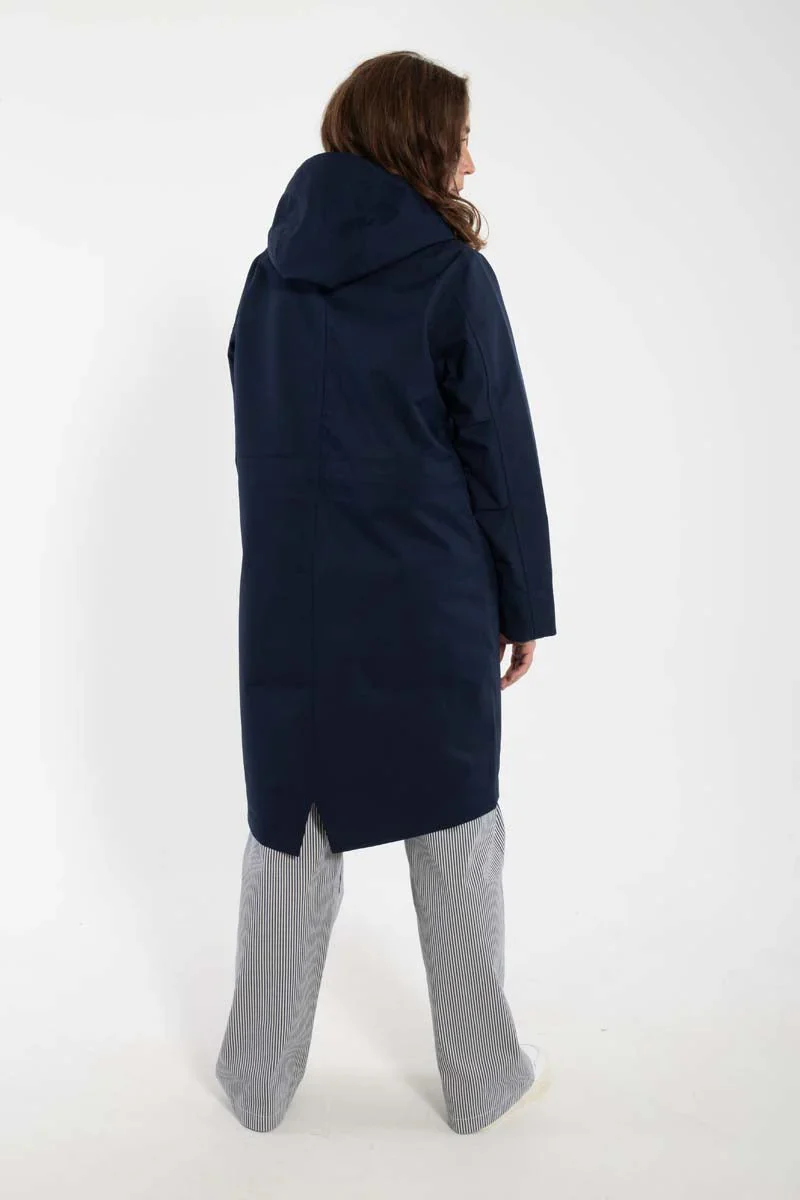 Danefea Danewest Wind Rain Parka Dk Navy