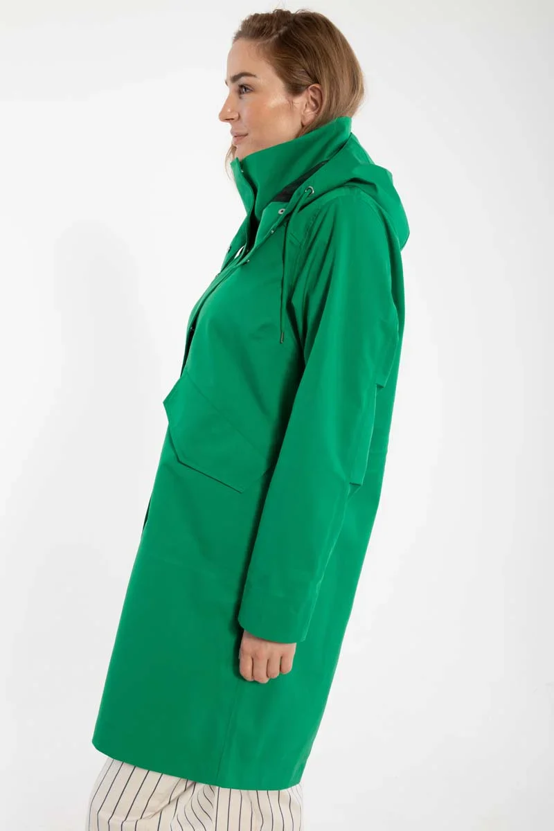 Danefea Danewest Wind Rain Parka Green
