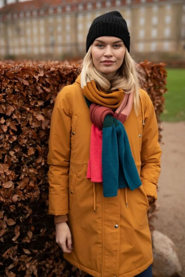 Danefae Winter Regenparka Dames Danenora Mustard