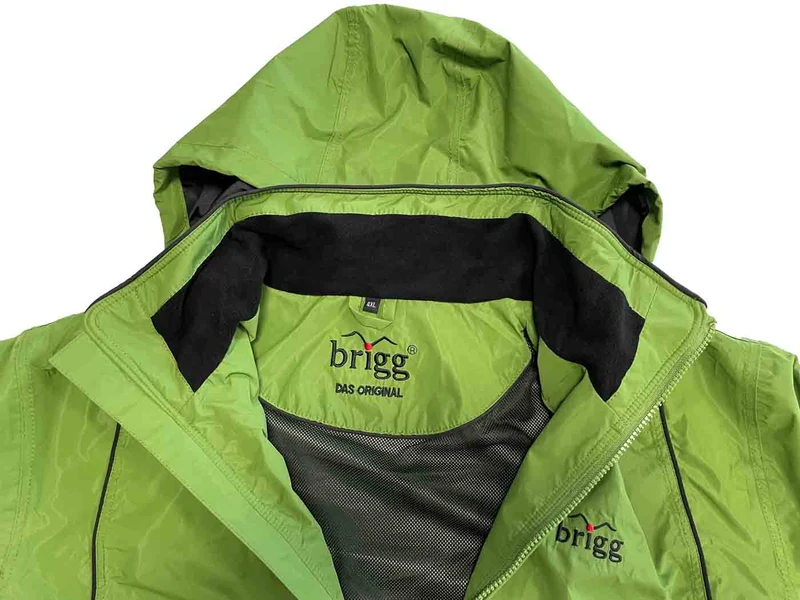Brigg Regenjacke Herren Übergröße 3XL-12XL Grün Schwarz Navy Gelb Anthrazit wasserfest