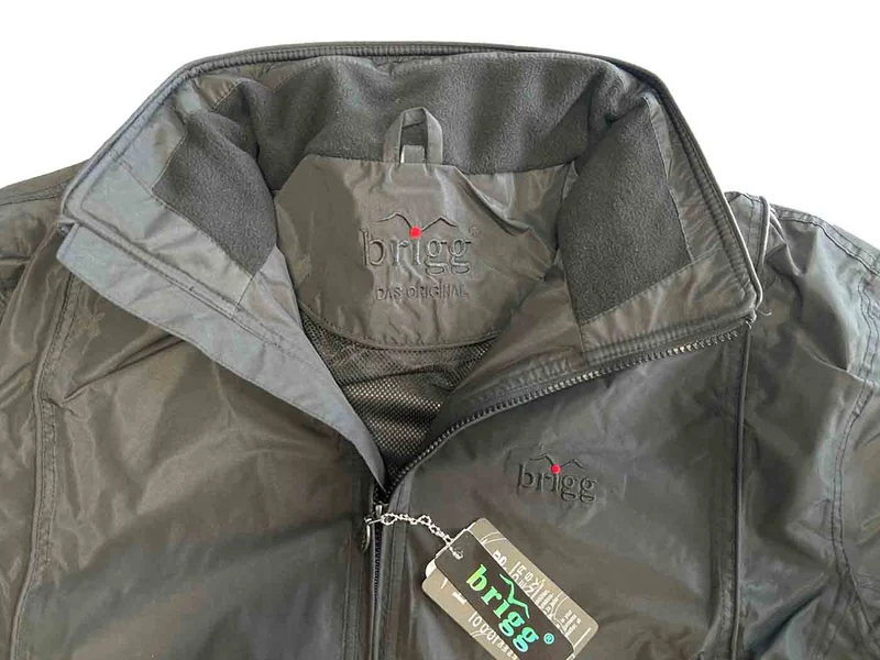 Brigg Regenjacke Herren Übergröße 3XL-12XL Grün Schwarz Navy Gelb Anthrazit wasserfest