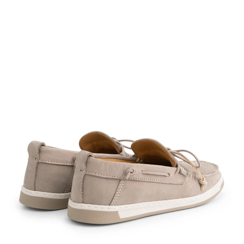Falmouth Damen - Bootsschuhe - Nubuk - Grau