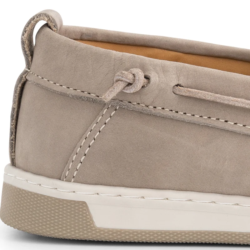 Falmouth Damen - Bootsschuhe - Nubuk - Grau