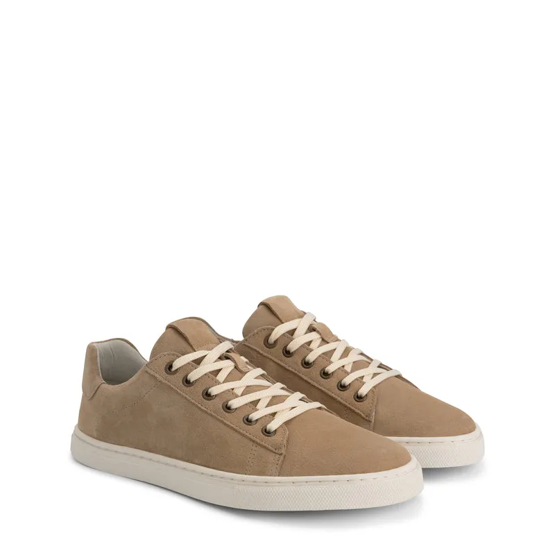 Bergvik Damen - Barfuß-Sneaker - Wildleder - Sand