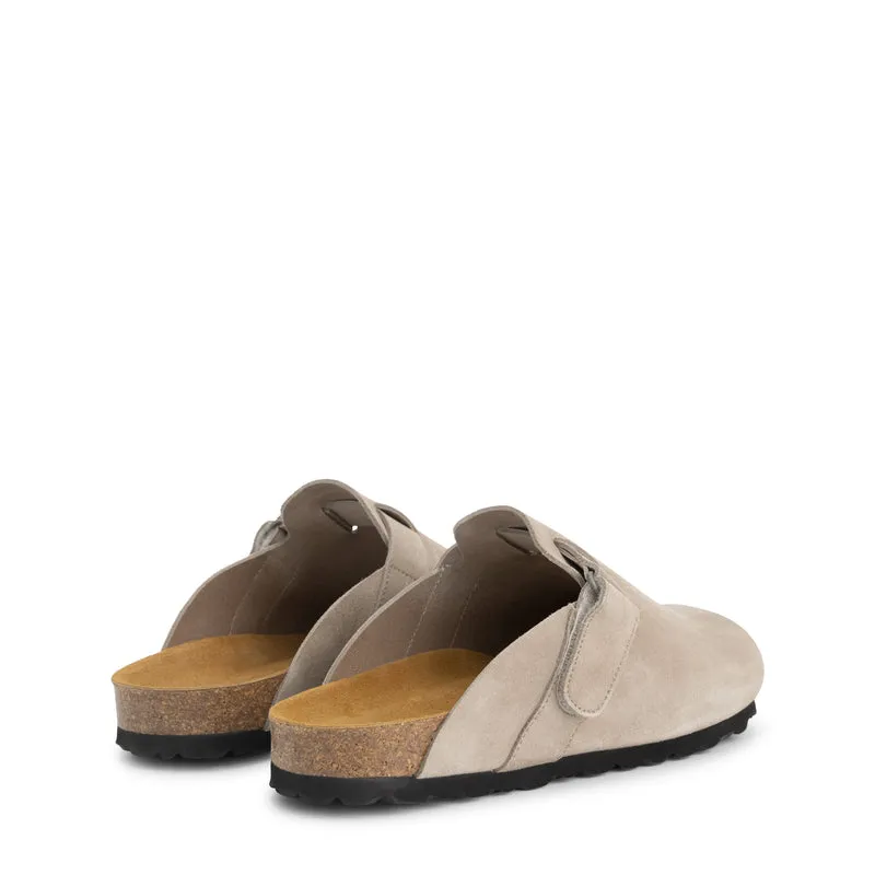 Torsby Herren - Clogs - Wildleder - Grau
