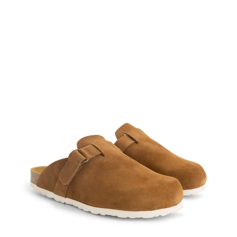 Tannas Damen - Clogs - Wildleder - Braun