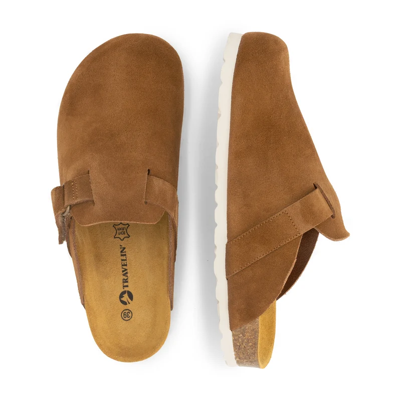 Tannas Damen - Clogs - Wildleder - Braun