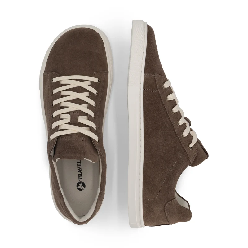 Blekestad Herren - Barfuß-Sneaker - Wildleder - Braun