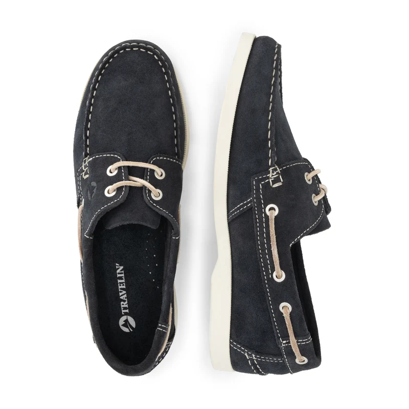 Krokvag Herren - Bootsschuhe - Wildleder - Navy