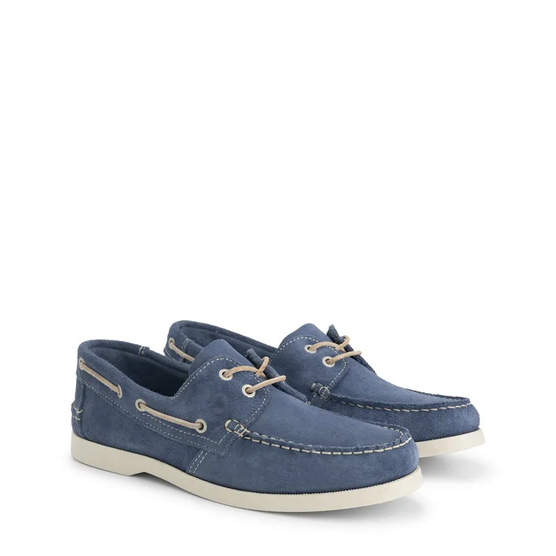 Krokvag Herren - Bootsschuhe - Wildleder - Blau