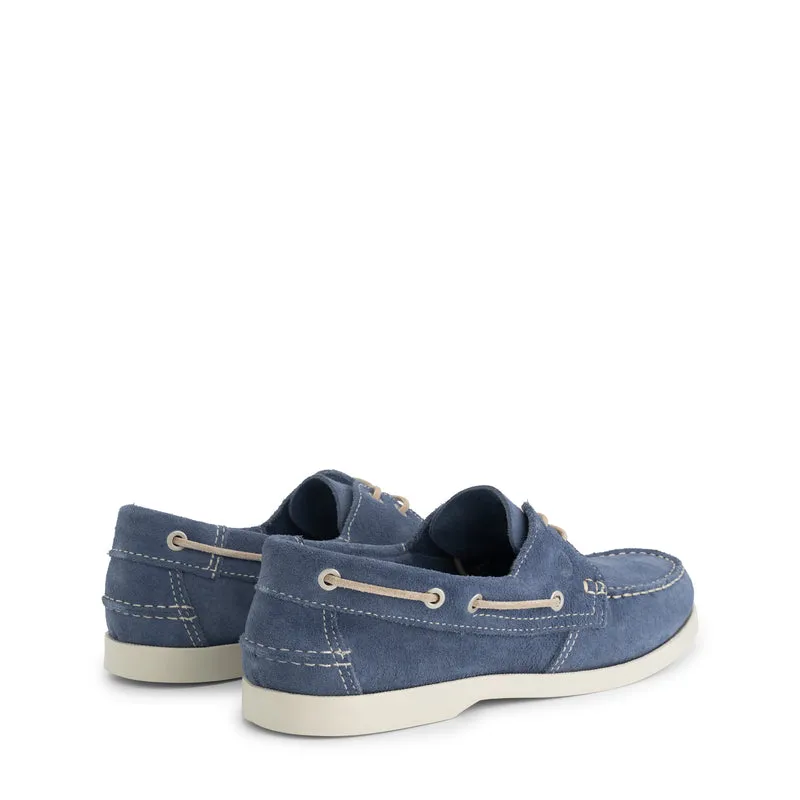 Krokvag Herren - Bootsschuhe - Wildleder - Blau
